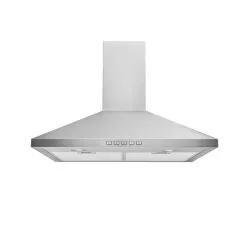 Hotte Cheminée Pyramidale Broan® 30 Po, Montage Mural, Convertible, Puissance Maximale De 450 Pi³/min, Acier Inoxydable