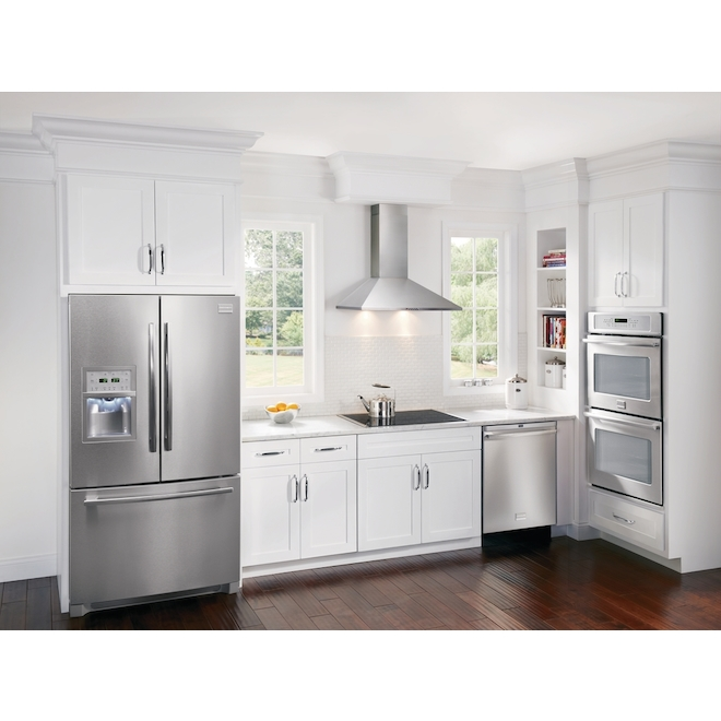 Hotte Murale Frigidaire, 30 Po, Acier Inoxydable, éclairage Halogène Double, 400 PCM 7 Hotte Murale Frigidaire, 30 Po, Acier Inoxydable, éclairage Halogène Double, 400 PCM – Image 5