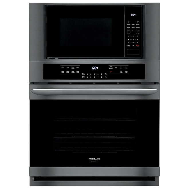 FRIGIDAIRE GALLERY Four Combiné Encastré, Micro-ondes Fits-More, 30", Inox Noir 3 FRIGIDAIRE GALLERY Four Combiné Encastré, Micro-ondes Fits-More, 30", Inox Noir