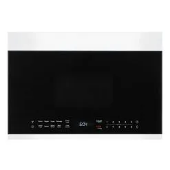 FRIGIDAIRE Four à Micro-ondes Avec Hotte Intégrée, 24 Po, Métal, Blanc