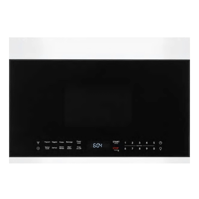 FRIGIDAIRE Four à Micro-ondes Avec Hotte Intégrée, 24 Po, Métal, Blanc 3 FRIGIDAIRE Four à Micro-ondes Avec Hotte Intégrée, 24 Po, Métal, Blanc