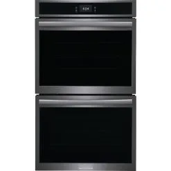 magasin d'appareils de cuisine 38 Four Mural électrique Double Frigidaire Gallery 30 Po Avec Convection Totale, Acier Inoxydable Noir