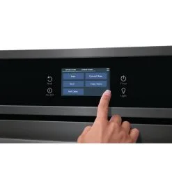 Four Mural électrique Double 30 Po Frigidaire, Auto-nettoyant, Convection Par Ventilateur Simple, Acier Inoxydable Noir -magasin d'appareils de cuisine 10355610c L