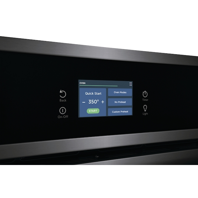 Four Mural électrique Simple Frigidaire Gallery 27 Po Avec Convection Totale, Acier Inoxydable Noir 6 Four Mural électrique Simple Frigidaire Gallery 27 Po Avec Convection Totale, Acier Inoxydable Noir – Image 4