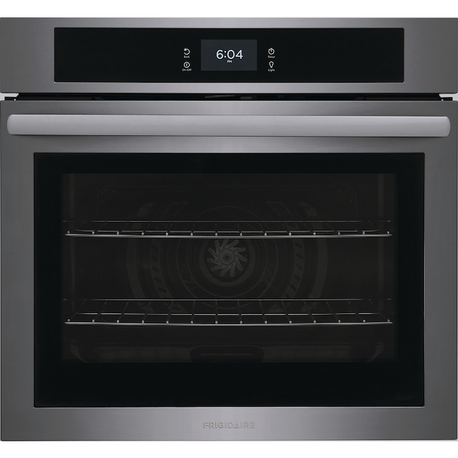 Four Mural électrique De 30 Po Frigidaire, Convection Par Ventilateur, Auto-nettoyant, 5,3 Pi³, Acier Inoxydable Noir 3 Four Mural électrique De 30 Po Frigidaire, Convection Par Ventilateur, Auto-nettoyant, 5,3 Pi³, Acier Inoxydable Noir