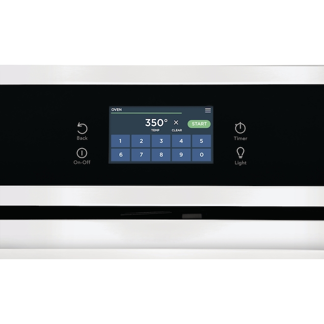 Four Mural électrique De 30 Po Par Frigidaire, Avec Convection Par Ventilateur, Auto-nettoyant, 5,3 Pi³, Blanc 5 Four Mural électrique De 30 Po Par Frigidaire, Avec Convection Par Ventilateur, Auto-nettoyant, 5,3 Pi³, Blanc – Image 3