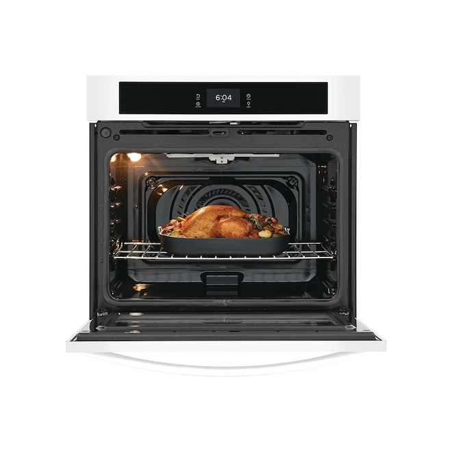 Four Mural électrique De 30 Po Par Frigidaire, Avec Convection Par Ventilateur, Auto-nettoyant, 5,3 Pi³, Blanc 7 Four Mural électrique De 30 Po Par Frigidaire, Avec Convection Par Ventilateur, Auto-nettoyant, 5,3 Pi³, Blanc – Image 5