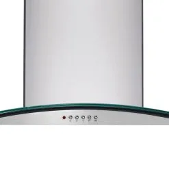 Hotte îlot Frigidaire 42 Po Convertible Acier Inoxydable -magasin d'appareils de cuisine 10355663c L