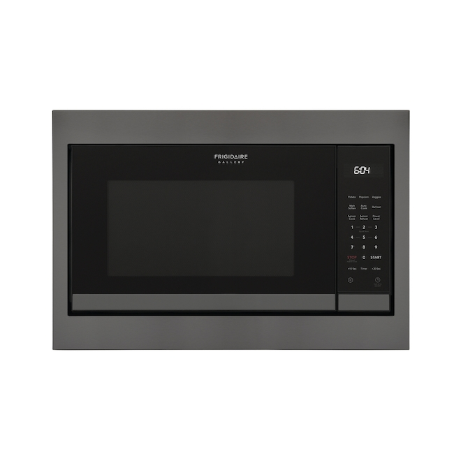 Ensemble D'encastrement Pour Four à Micro-ondes Frigidaire Gallery, 2,2 Pi³, 27 Po, Acier Inoxydable Noir 5 Ensemble D'encastrement Pour Four à Micro-ondes Frigidaire Gallery, 2,2 Pi³, 27 Po, Acier Inoxydable Noir – Image 3