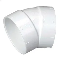 Broan Coude à 30° Pour Aspirateur Central, PVC, 2'', PVC Blanc