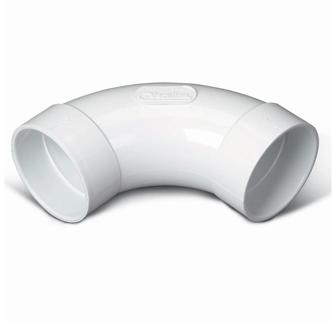 Broan Coude Long De 90°, 2", Aspirateur Central, Blanc 3 Broan Coude Long De 90°, 2", Aspirateur Central, Blanc