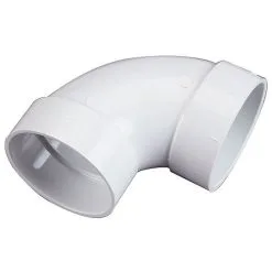 Broan Coude De 90°, 2", Aspirateur Central, Blanc