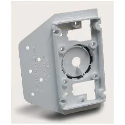 Broan Plaque Murale Avec Protège Plâtre, Aspirateur Central, Blanc