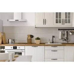 Hotte Cheminée Murale Mistral, 600 PCM, 30 Po, Acier Inoxydable -magasin d'appareils de cuisine 16505007e L