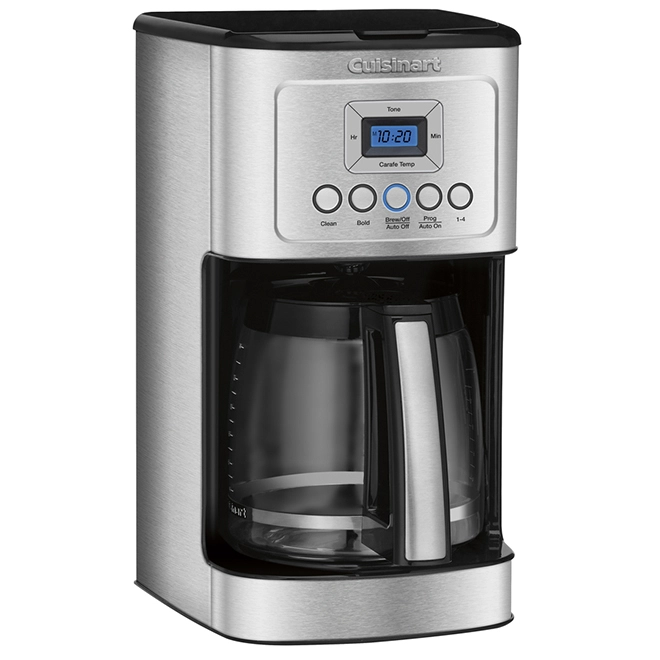 Cafetière Programmable PerfecTemp De Cuisinart, 14 Tasses, Verre, Acier Inoxydable 4 Cafetière Programmable PerfecTemp De Cuisinart, 14 Tasses, Verre, Acier Inoxydable – Image 2