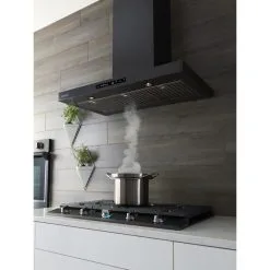 Hotte Murale Samsung 30 Po Avec Wi-Fi, 600 PCM, Acier Noir 11 Hotte Murale Samsung 30 Po Avec Wi-Fi, 600 PCM, Acier Noir -magasin d'appareils de cuisine 22945088e L