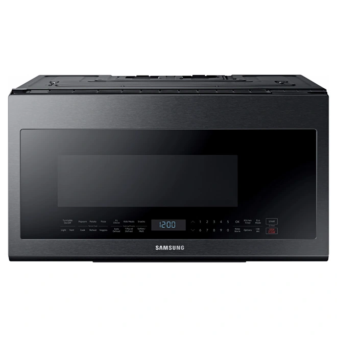 Micro-ondes à Hotte Intégrée Samsung, 2,1 Pi³, 950 W, Acier Inoxydable Noir 3 Micro-ondes à Hotte Intégrée Samsung, 2,1 Pi³, 950 W, Acier Inoxydable Noir
