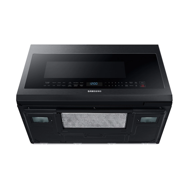 Micro-ondes à Hotte Intégrée Samsung, 2,1 Pi³, 950 W, Acier Inoxydable Noir 5 Micro-ondes à Hotte Intégrée Samsung, 2,1 Pi³, 950 W, Acier Inoxydable Noir – Image 3