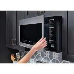 Four à Micro-ondes à Hotte Intégrée Samsung, 2,1 Pi³, Acier Inoxydable -magasin d'appareils de cuisine 22945174d L