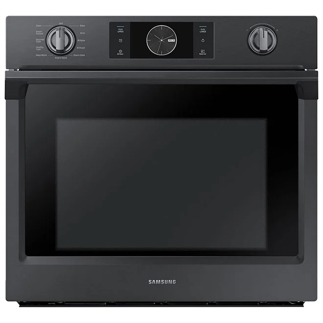 Four Mural Avec Flex Duo(MC) De Samsung, 5,1 Pi³, Acier Inoxydable Noir 3 Four Mural Avec Flex Duo(MC) De Samsung, 5,1 Pi³, Acier Inoxydable Noir