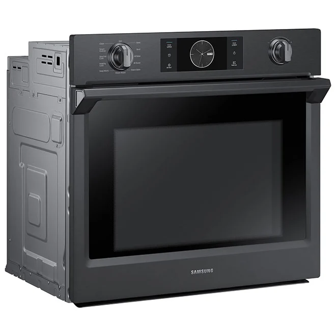 Four Mural Avec Flex Duo(MC) De Samsung, 5,1 Pi³, Acier Inoxydable Noir 4 Four Mural Avec Flex Duo(MC) De Samsung, 5,1 Pi³, Acier Inoxydable Noir – Image 2