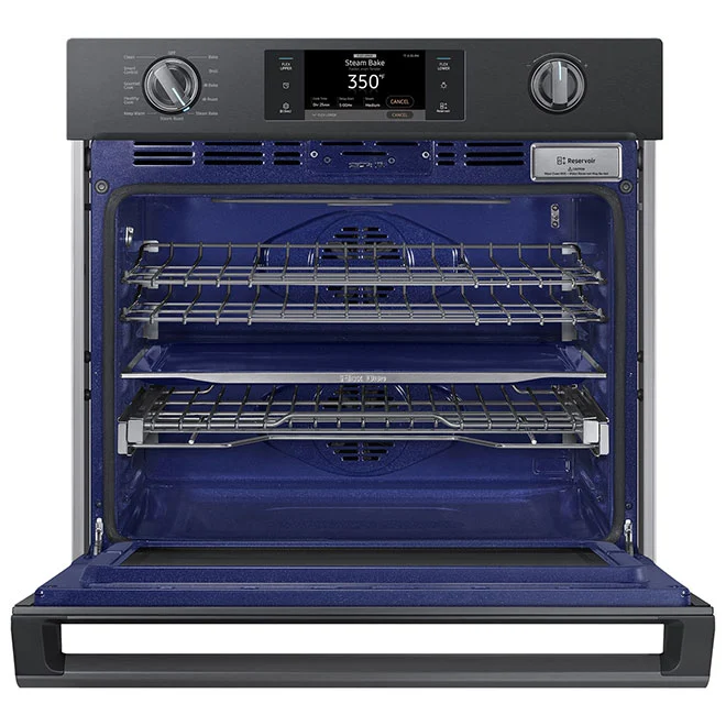 Four Mural Avec Flex Duo(MC) De Samsung, 5,1 Pi³, Acier Inoxydable Noir 5 Four Mural Avec Flex Duo(MC) De Samsung, 5,1 Pi³, Acier Inoxydable Noir – Image 3