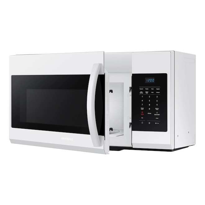 Micro-ondes Blanc Pour Dessus De Cuisinière De Samsung, 1,7 Pi³ 5 Micro-ondes Blanc Pour Dessus De Cuisinière De Samsung, 1,7 Pi³ – Image 3
