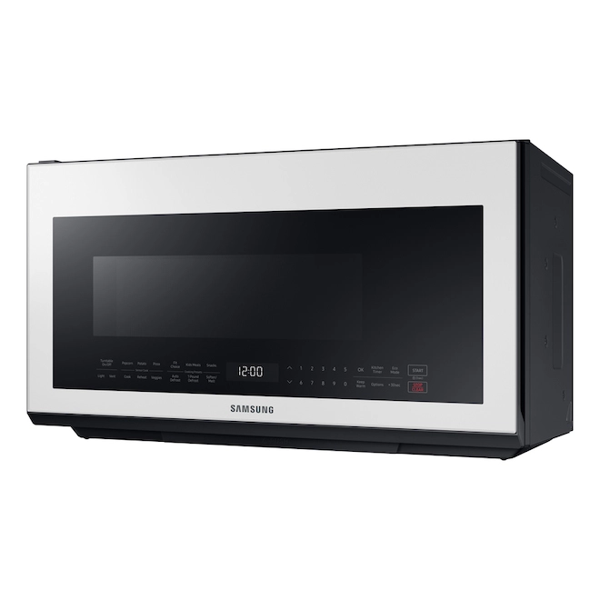 Micro-ondes à Hotte Intégrée De 2,1 Pi³ Samsung Bespoke Avec Cuisson Par Capteur (blanc, Résistant Aux Empreintes) 7 Micro-ondes à Hotte Intégrée De 2,1 Pi³ Samsung Bespoke Avec Cuisson Par Capteur (blanc, Résistant Aux Empreintes) – Image 5