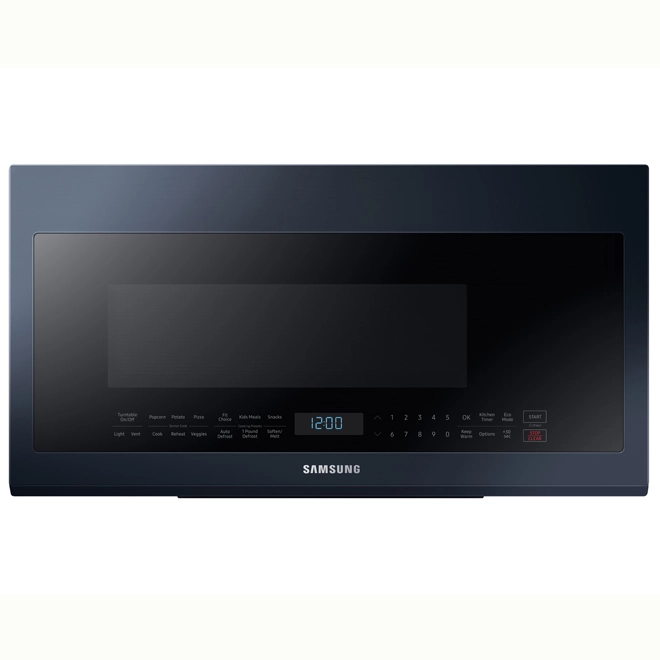 Four à Micro-ondes à Hotte Intégrée Samsung Bespoke De 2,1 Pi³ (bleu Marine Résistant Aux Empreintes) 3 Four à Micro-ondes à Hotte Intégrée Samsung Bespoke De 2,1 Pi³ (bleu Marine Résistant Aux Empreintes)