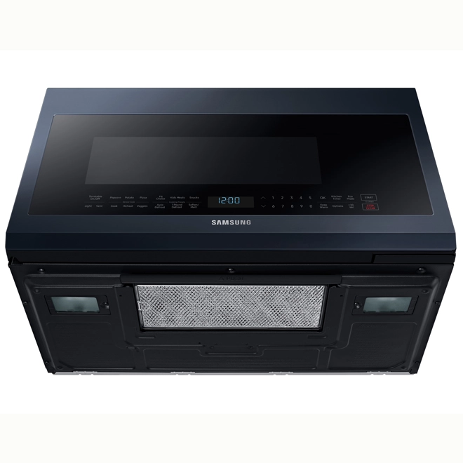 Four à Micro-ondes à Hotte Intégrée Samsung Bespoke De 2,1 Pi³ (bleu Marine Résistant Aux Empreintes) 6 Four à Micro-ondes à Hotte Intégrée Samsung Bespoke De 2,1 Pi³ (bleu Marine Résistant Aux Empreintes) – Image 4