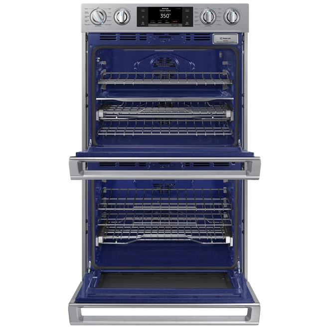 Four Mural Double Intelligent De 30 Po Avec Cuisson à La Vapeur Et Double Convection Véritable Par Samsung 4 Four Mural Double Intelligent De 30 Po Avec Cuisson à La Vapeur Et Double Convection Véritable Par Samsung – Image 2