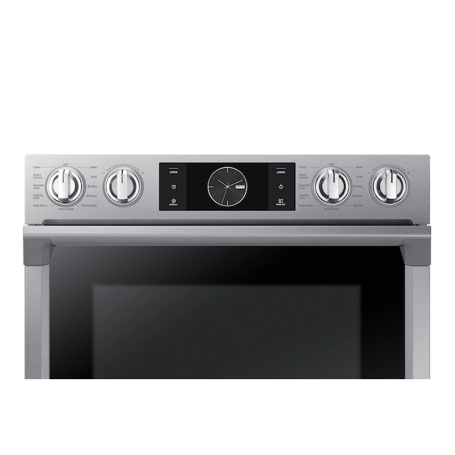 Four Mural Double Intelligent De 30 Po Avec Cuisson à La Vapeur Et Double Convection Véritable Par Samsung 6 Four Mural Double Intelligent De 30 Po Avec Cuisson à La Vapeur Et Double Convection Véritable Par Samsung – Image 4