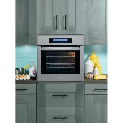 Haier Four Mural à Convection, Charnière Inférieure, 24", 2,0 Pi³ -magasin d'appareils de cuisine 23085400e L