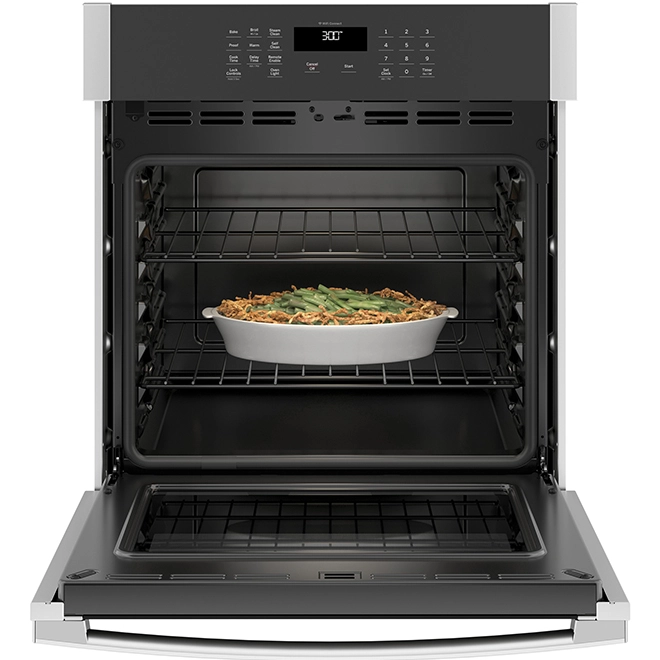 Four Mural électrique GE Autonettoyant, 27po, 4,3 Pi³, Inox 5 Four Mural électrique GE Autonettoyant, 27po, 4,3 Pi³, Inox – Image 3