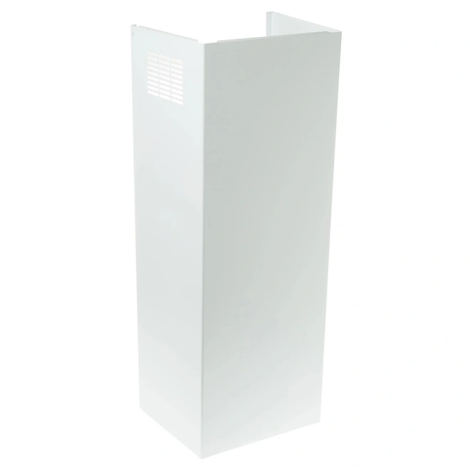 Trousse De Rallonge De Cache-conduit De Hotte GE Appliances En Acier Inoxydable (blanc Mat) 3 Trousse De Rallonge De Cache-conduit De Hotte GE Appliances En Acier Inoxydable (blanc Mat)