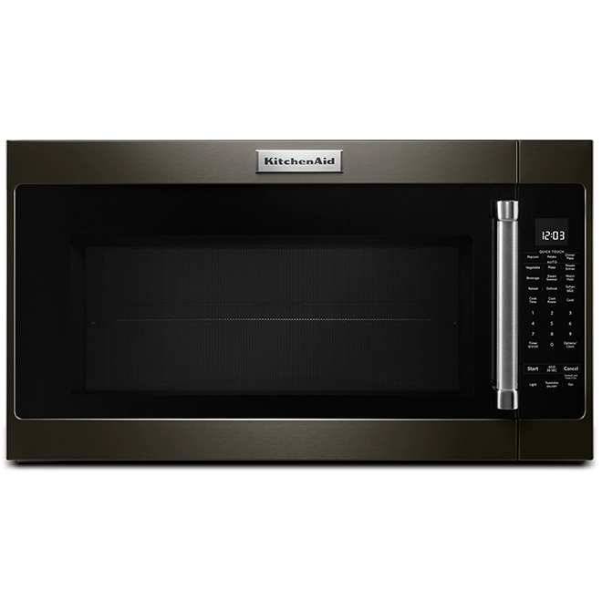 Four à Micro-ondes Avec Hotte Intégrée KitchenAid, 950 W, 2,0 Pi³, Acier Inoxydable Noir 3 Four à Micro-ondes Avec Hotte Intégrée KitchenAid, 950 W, 2,0 Pi³, Acier Inoxydable Noir
