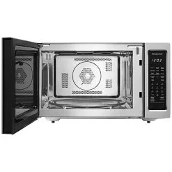 Four Micro-ondes à Convection KitchenAid, 1,5 Pi³, 1400 W, Inox -magasin d'appareils de cuisine 30005736b L