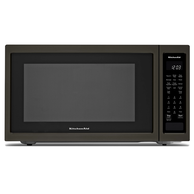 Four Micro-ondes à Convection KitchenAid, 1,5 Pi³, 1400 W, Noir 3 Four Micro-ondes à Convection KitchenAid, 1,5 Pi³, 1400 W, Noir