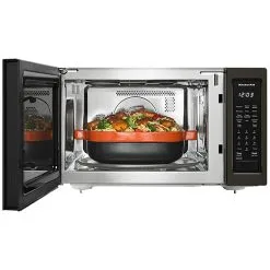 Four Micro-ondes à Convection KitchenAid, 1,5 Pi³, 1400 W, Noir 7 Four Micro-ondes à Convection KitchenAid, 1,5 Pi³, 1400 W, Noir -magasin d'appareils de cuisine 30005737c L
