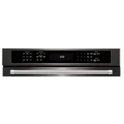 KitchenAid Four Combiné Avec Convection Even-Heat(MC), 30", Acier Noir -magasin d'appareils de cuisine 30005752c L