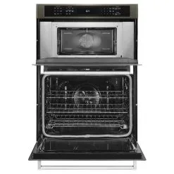 KitchenAid Four Combiné Avec Convection Even-Heat(MC), 30", Acier Noir -magasin d'appareils de cuisine 30005752e L