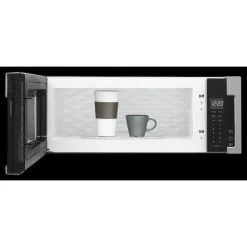 Four à Micro-ondes à Profil Bas Avec Hotte Intégrée Whirlpool, 900 W, 1,1 Pi³, Acier Inoxydable 9 Four à Micro-ondes à Profil Bas Avec Hotte Intégrée Whirlpool, 900 W, 1,1 Pi³, Acier Inoxydable -magasin d'appareils de cuisine 30005765c L