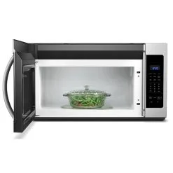 Whirlpool Four Micro-ondes à Hotte Intégrée, 30", 1,7 Pi³, 900 W, Inox -magasin d'appareils de cuisine 30005789c L