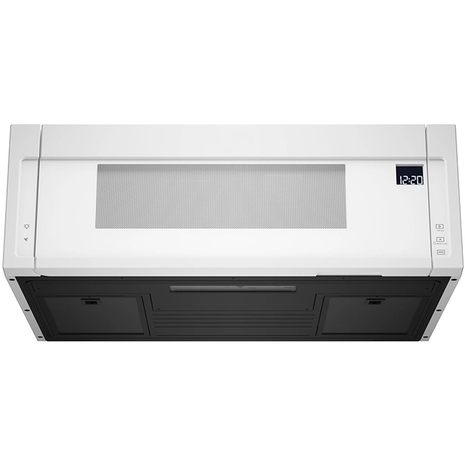 Whirlpool Four Micro-ondes Avec Hotte Intégrée, 1,1 Pi³, 900 W, Blanc 4 Whirlpool Four Micro-ondes Avec Hotte Intégrée, 1,1 Pi³, 900 W, Blanc – Image 2