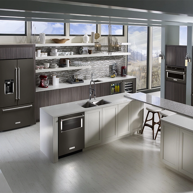 KitchenAid Four Micro-ondes Et à Convection Encastré, 30'', Inox Noir 5 KitchenAid Four Micro-ondes Et à Convection Encastré, 30'', Inox Noir – Image 3