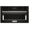 KitchenAid Four Micro-ondes Et à Convection Encastré, 27'', Inox Noir -magasin d'appareils de cuisine 30005980 L