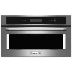 KitchenAid Four Micro-ondes Et à Convection Encastré, 27'', Inox