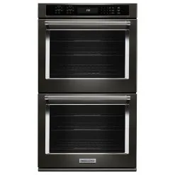 Four Mural Double KitchenAid(MD), 30", 10 Pi³, Inox Noir