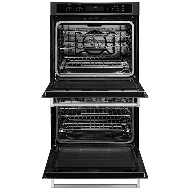 Four Mural Double KitchenAid(MD), 30", 10 Pi³, Inox Noir 4 Four Mural Double KitchenAid(MD), 30", 10 Pi³, Inox Noir – Image 2