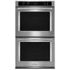 Four Mural Double KitchenAid, 30 Po, 10 Pi³, Acier Inoxydable -magasin d'appareils de cuisine 30005992 L